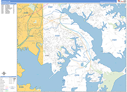 Dundalk Wall Map Basic Style 2026