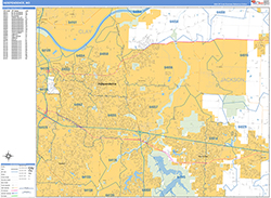Independence Wall Map Basic Style 2026