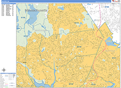Malden Wall Map Basic Style 2026