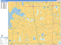 Minnetonka Wall Map Basic Style 2026