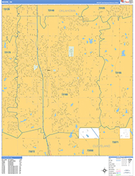 Moore Wall Map Basic Style 2026