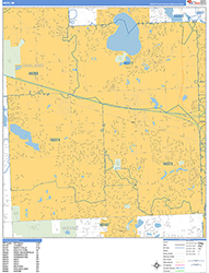 Novi Wall Map Basic Style 2026