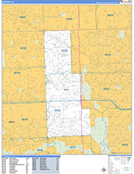 Redford Wall Map Basic Style 2026