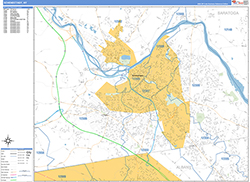 Schenectady Wall Map Basic Style 2026