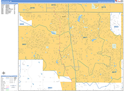Southaven Wall Map Basic Style 2026