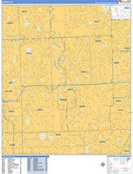 Warren Wall Map Basic Style 2026