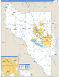 Canyon County Wall Map Basic Style 2026