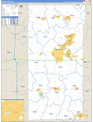 Dekalb Basic<br>Wall Map