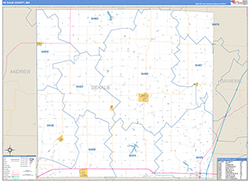 Dekalb Basic<br>Wall Map