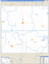 Mccook Basic<br>Wall Map
