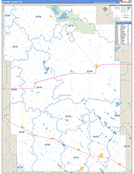 Mchenry Basic<br>Wall Map