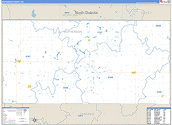 Mcpherson Basic<br>Wall Map