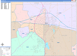 Color Cast Map Example