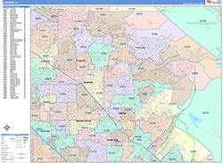 Color Cast Map Example