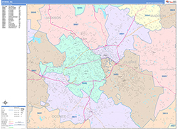 Color Cast Map Example