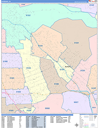 Color Cast Map Example