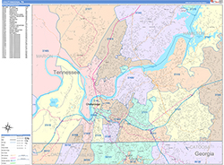 Color Cast Map Example