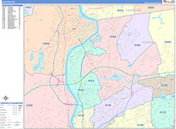 Color Cast Map Example