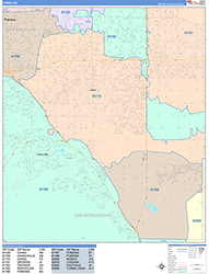 Color Cast Map Example