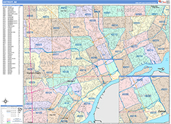 Color Cast Map Example