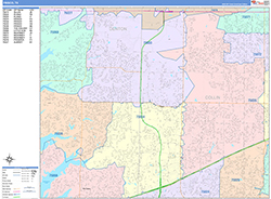 Color Cast Map Example