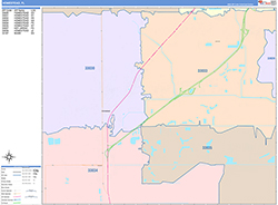 Color Cast Map Example