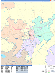 Color Cast Map Example