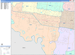 Color Cast Map Example