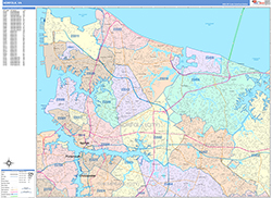 Color Cast Map Example