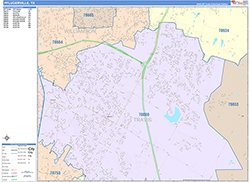 Color Cast Map Example