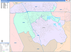 Color Cast Map Example