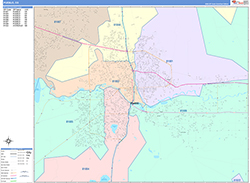 Color Cast Map Example