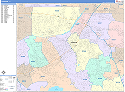 Color Cast Map Example