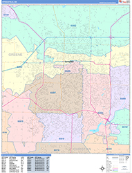 Color Cast Map Example