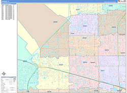 Color Cast Map Example