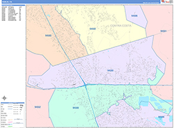 Dublin Wall Map Color Cast Style 2026