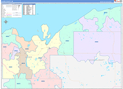 Color Cast Map Example
