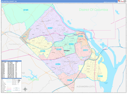 28 Arlington Va Zip Code Map - Maps Database Source