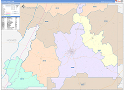 Color Cast Map Example