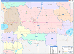 Color Cast Map Example
