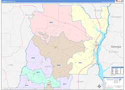 Color Cast Map Example