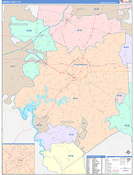 Color Cast Map Example