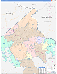 Color Cast Map Example