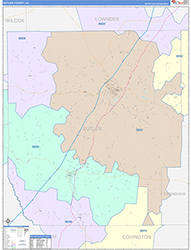 Color Cast Map Example