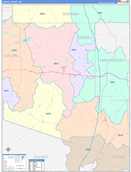 Color Cast Map Example