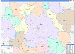 Color Cast Map Example