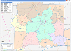 Color Cast Map Example