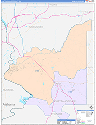Color Cast Map Example