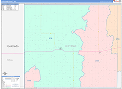 Color Cast Map Example