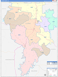 Color Cast Map Example